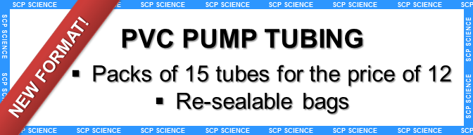 SCP Science new format PVC pump tubing